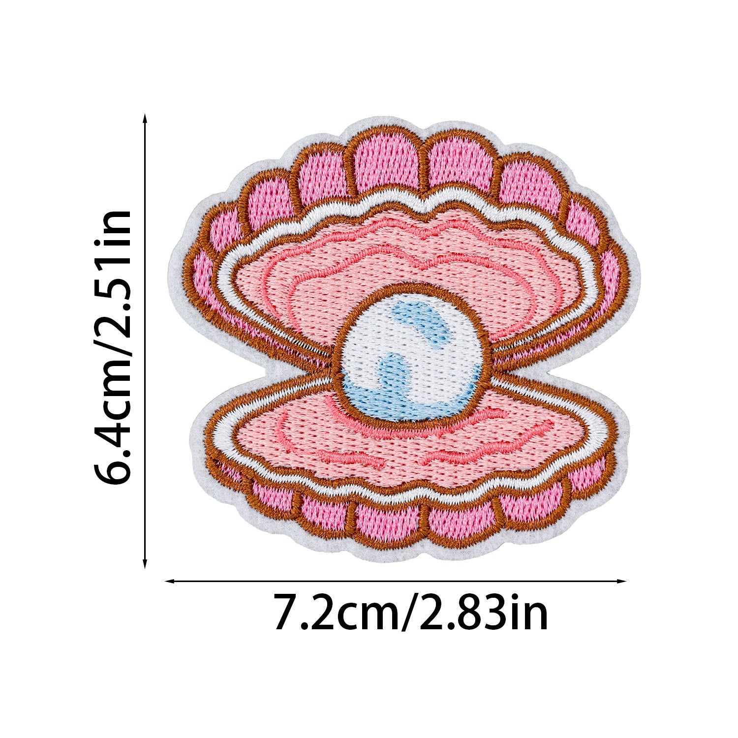 Wholesale American Ocean Style 16-Piece Embroidered Cloth Patch Holiday Seahorse Anchor Surfing Girl Shell High-Density Applique